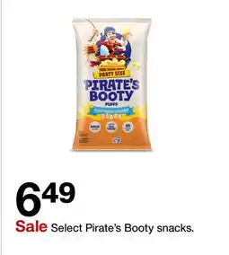 Target Select Pirate's Booty snacks offer