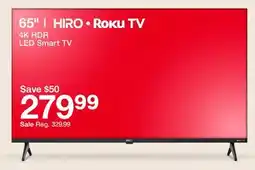 Target 65 | HIRO • Roku TV offer