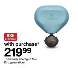 Target Therabody Theragun Mini (3rd generation) offer