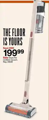 Target Shark Pet cordless vacuum offer