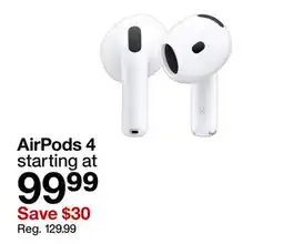 Target AirPods 4 offer