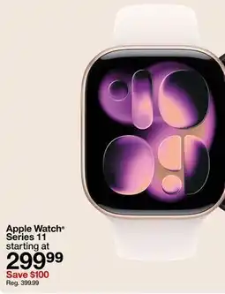 Target Apple Watch Series 11 offer