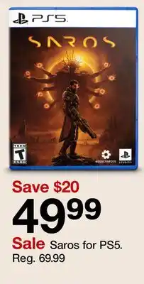Target Saros for PS5 offer