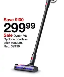 Target Dyson V8 Cyclone cordless stick vacuum offer