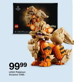 Target LEGO Pokémon Arcanine 72160 offer