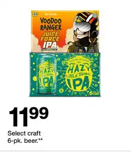 Target Select craft 6-pk. beer offer