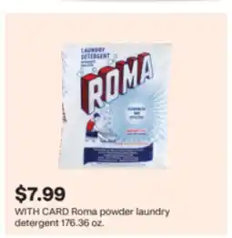 CVS Roma powder laundry detergent 176.36 oz offer