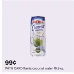 CVS Iberia coconut water 16.9 oz offer