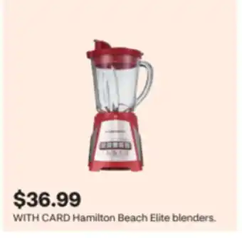 CVS Hamilton Beach Elite blenders offer