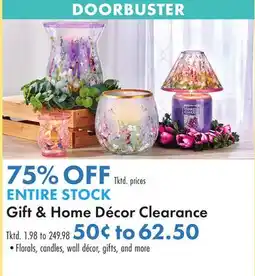 Boscov's Gift & Home Décor Clearance offer