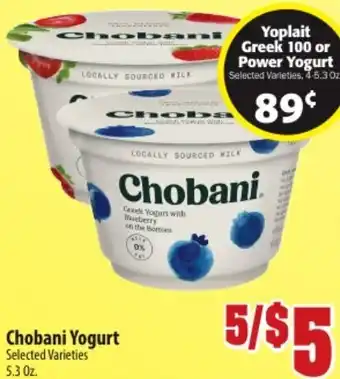 Mac's Market Chobani Yogurt offer