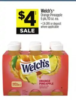 Dollar General Welch's Orange Pineapple offer