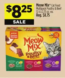 Dollar General Meow Mix Cat Food offer