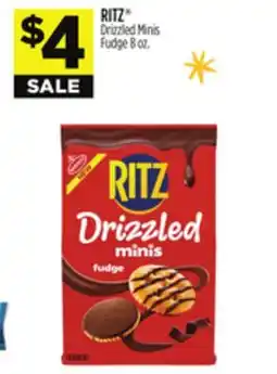 Dollar General RITZ Drizzled Minis Fudge offer