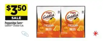 Dollar General Pepperidge Farm Goldfish offer