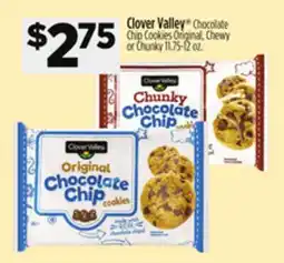 Dollar General Clover Valley Chocolate Chip Cookies Original, Chewy or Chunky offer