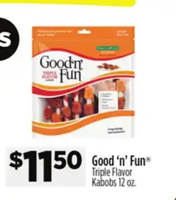 Dollar General Good 'n Fun Triple Flavor Kabobs offer