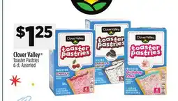 Dollar General Clover Valley Toaster Pastries offer
