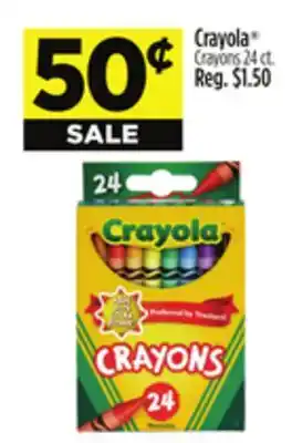 Dollar General Crayola Crayons offer
