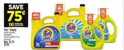 Dollar General Tide Simply Liquid Laundry Detergent offer