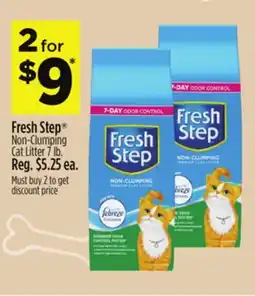 Dollar General Fresh Step Non-Clumping Cat Litter offer