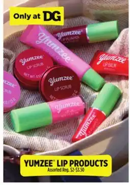 Dollar General YUMZEE LIP PRODUCTS offer