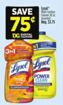 Dollar General Lysol Multi-Surface Cleaner offer