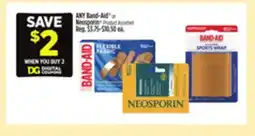 Dollar General ANY Band-Aid or Neosporin Product Assorted offer