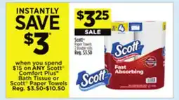 Dollar General Scott Paper Towels 2 Double rolls offer