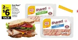 Dollar General Oscar Mayer Shaved Lunch Meat offer