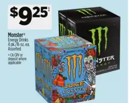 Dollar General Monster Energy Drinks offer