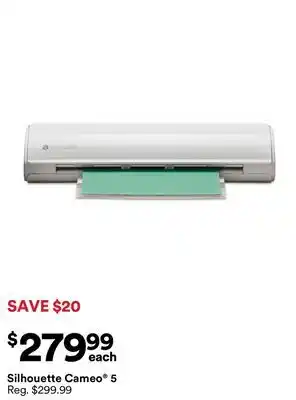 Michaels Silhouette Cameo 5 offer