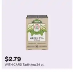 CVS Tadin tea 24 ct offer