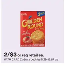 CVS Cuétara cookies 5.29-15.87 oz offer