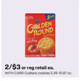 CVS Cuétara cookies 5.29-15.87 oz offer
