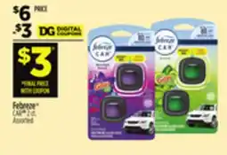 Dollar General Febreze CAR offer