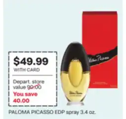 CVS PALOMA PICASSO EDP spray 3.4 oz offer