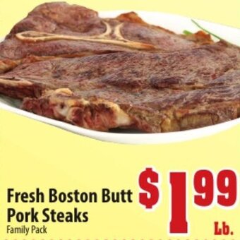 Mac's Market Fresh Boston Butt Pork Steaks offer