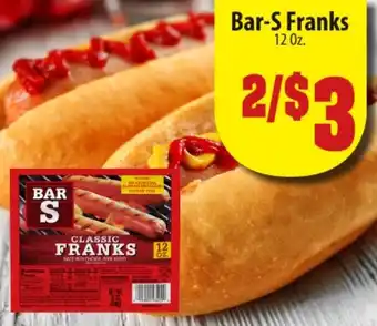 Mac's Market Bar-S Franks offer