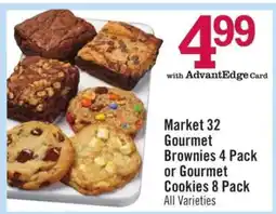 Price Chopper Market 32 Gourmet Brownies 4 Pack or Gourmet Cookies 8 Pack offer