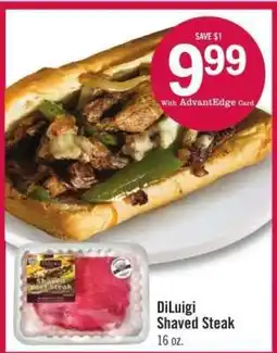Price Chopper DiLuigi Shaved Steak offer