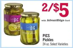 Price Chopper PICS Pickles offer