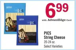 Price Chopper PICS String Cheese offer