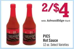 Price Chopper PICS Hot Sauce offer