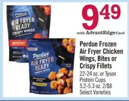 Price Chopper Perdue Frozen Air Fryer Chicken Wings, Bites or Crispy Fillets offer