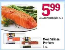 Price Chopper MOWI Salmon Portions offer