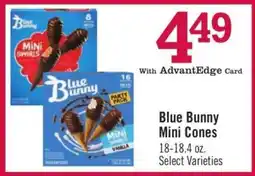 Price Chopper Blue Bunny Mini Cones offer