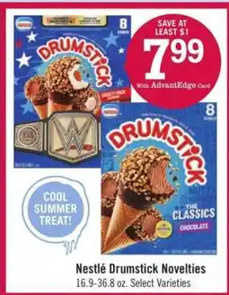 Price Chopper Nestlé Drumstick Novelties offer