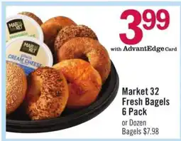 Price Chopper Market 32 Fresh Bagels 6 Pack offer