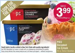Price Chopper PICS Decadent Ice Cream offer